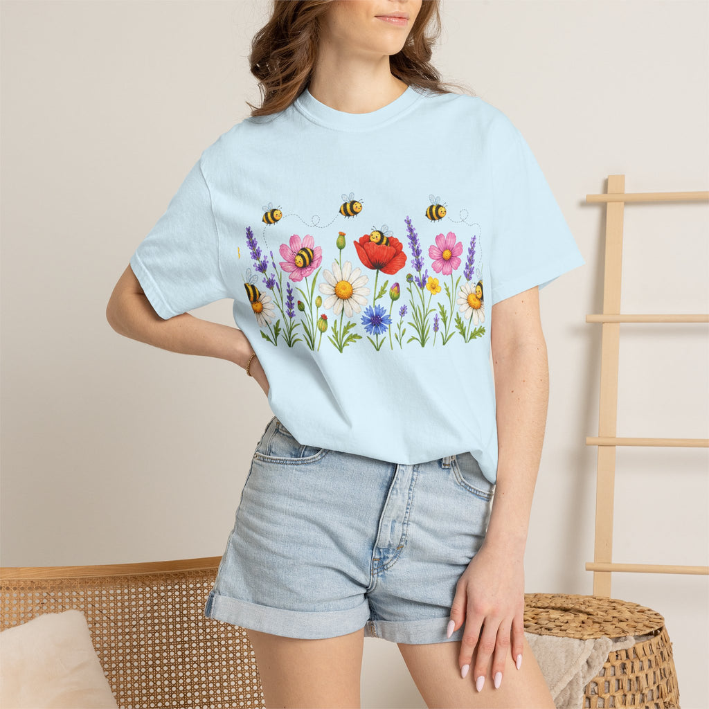 Wildflower Bee Garden T-Shirt