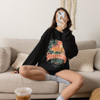 Honeymoon Mode Sweatshirt – Tropical Sunset Couples Crewneck