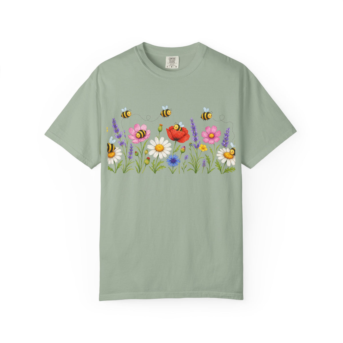 Wildflower Bee Garden T-Shirt