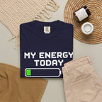 My Energy Today 10% T-Shirt — Low Battery Funny Graphic Tee