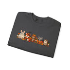 Cute Fall Animals Crewneck Sweatshirt