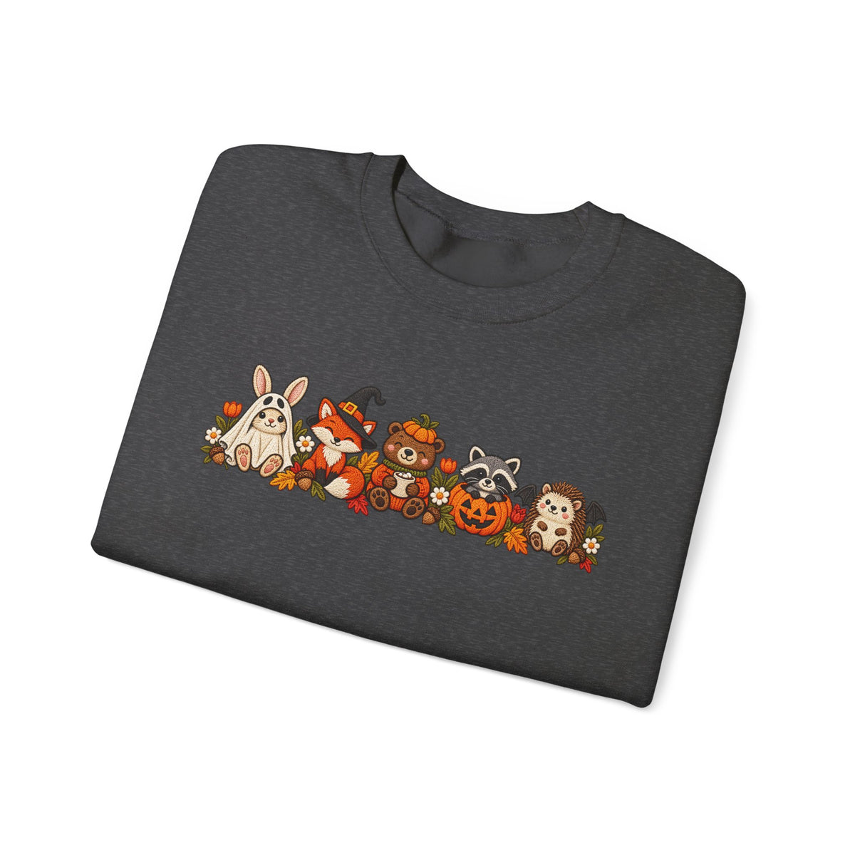 Cute Fall Animals Crewneck Sweatshirt