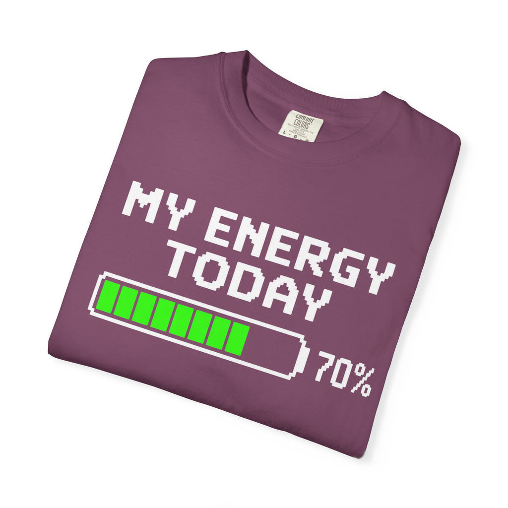 Loading Bar T-Shirt — Minimal Neon Green Progress Graphic Tee