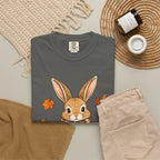 Autumn Bunny Tee — Cozy Fall Rabbit with Scarf & Hot Cocoa