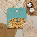 Golden Days Golden Retriever T-Shirt — "Good Dog • Good Life" Graphic Tee