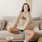 Cute Fall Animals Crewneck Sweatshirt