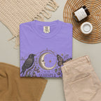 Whisper of the Wild T-Shirt — Moon, Raven & Mushroom Nature Graphic