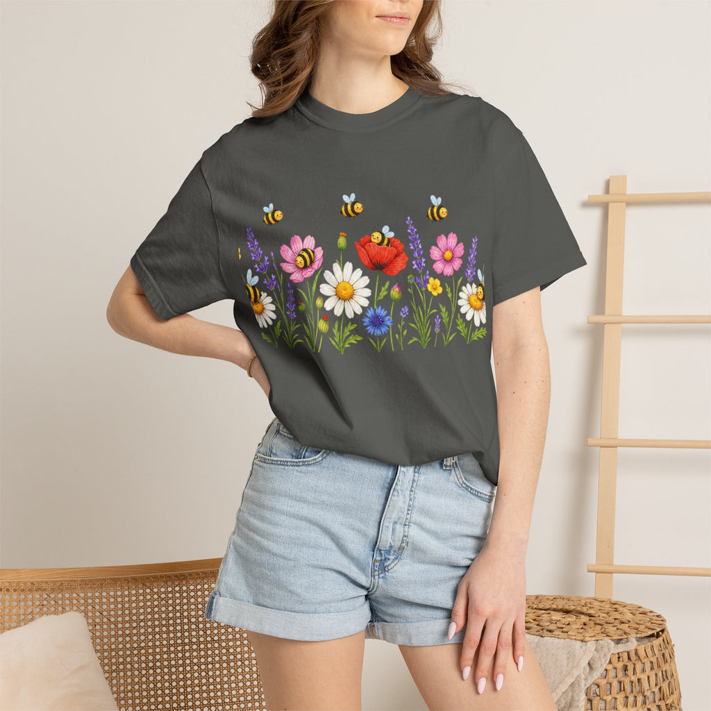 Wildflower Bee Garden T-Shirt