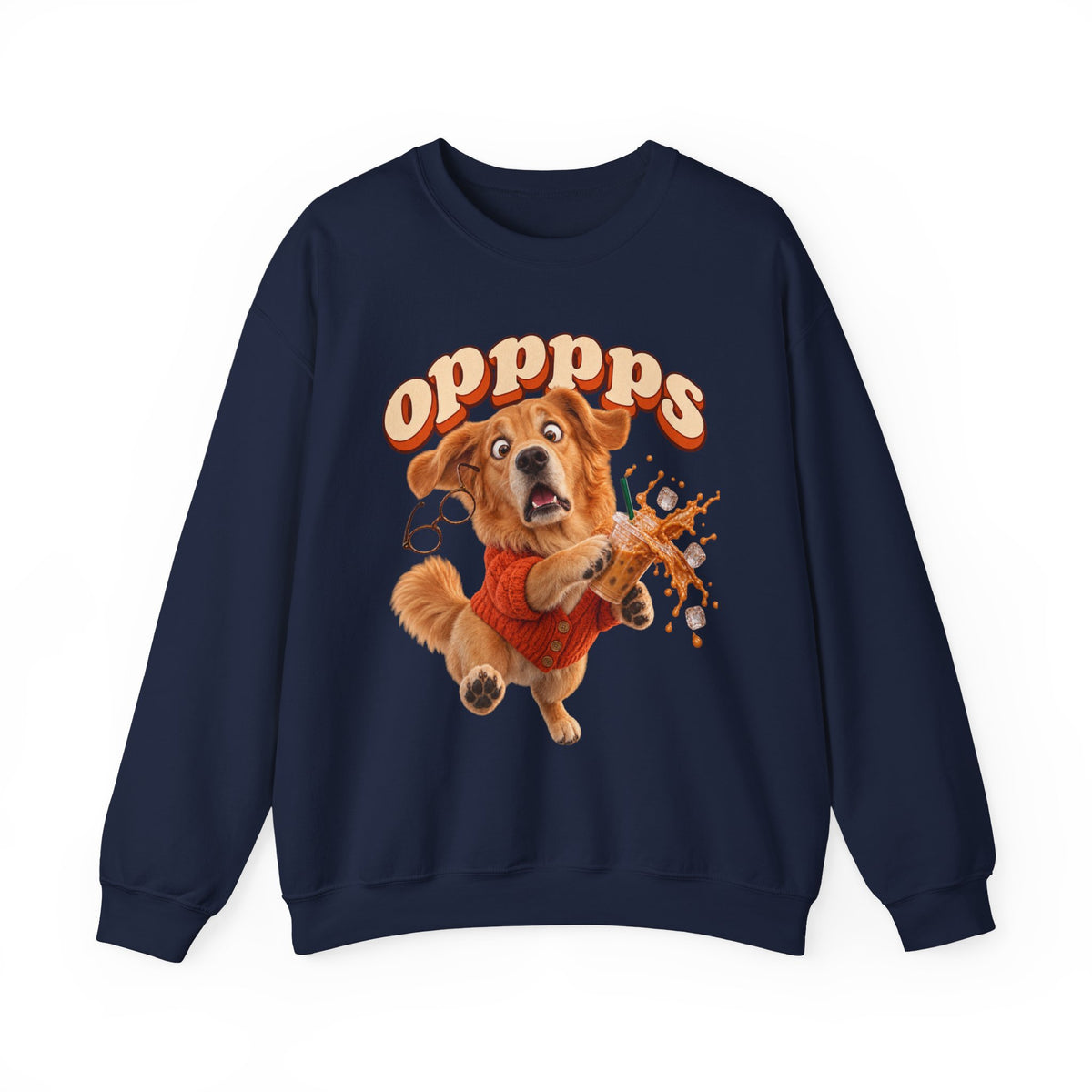 Oops! Puppy Mess Graphic Sweatshirt