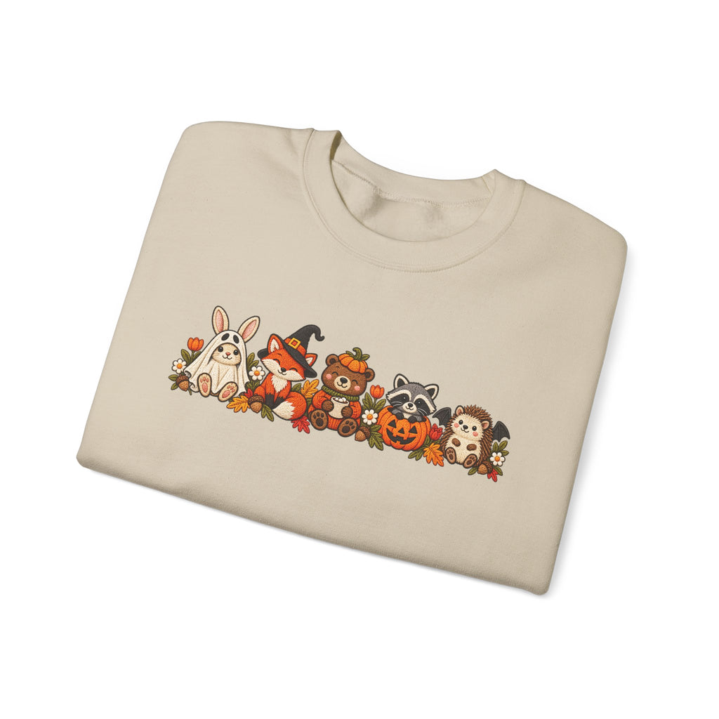 Cute Fall Animals Crewneck Sweatshirt