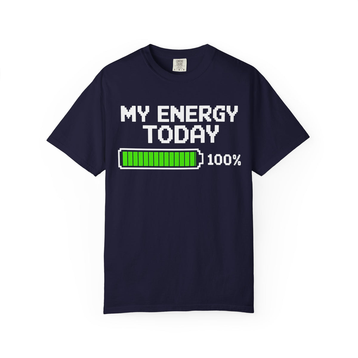 Minimal Neon Loading Bar T‑Shirt