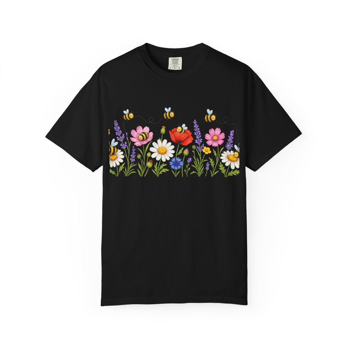 Wildflower Bee Garden T-Shirt