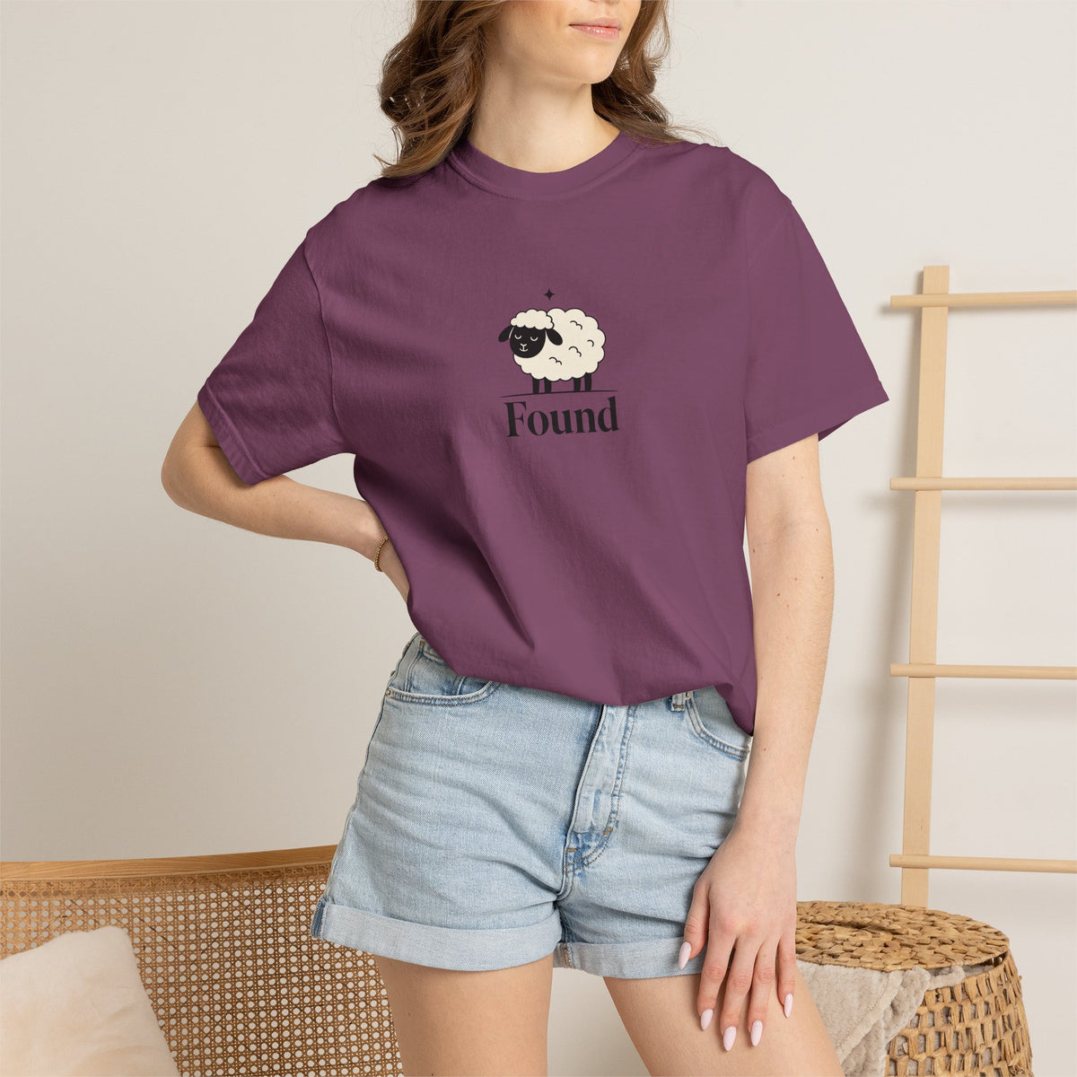Found Sheep T-Shirt — Cute Cartoon Sheep Graphic Tee