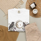 Whisper of the Wild T-Shirt — Moon, Raven & Mushroom Nature Graphic