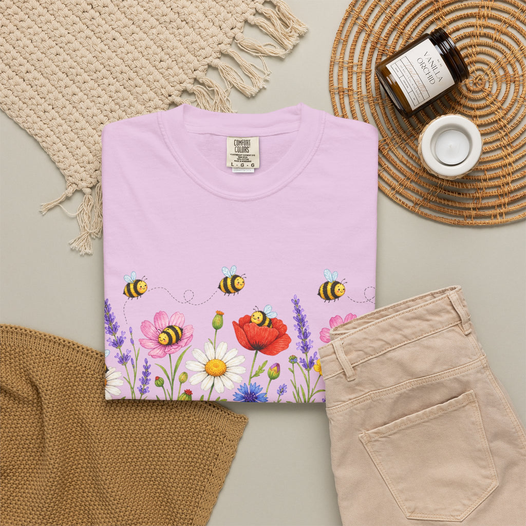 Wildflower Bee Garden T-Shirt