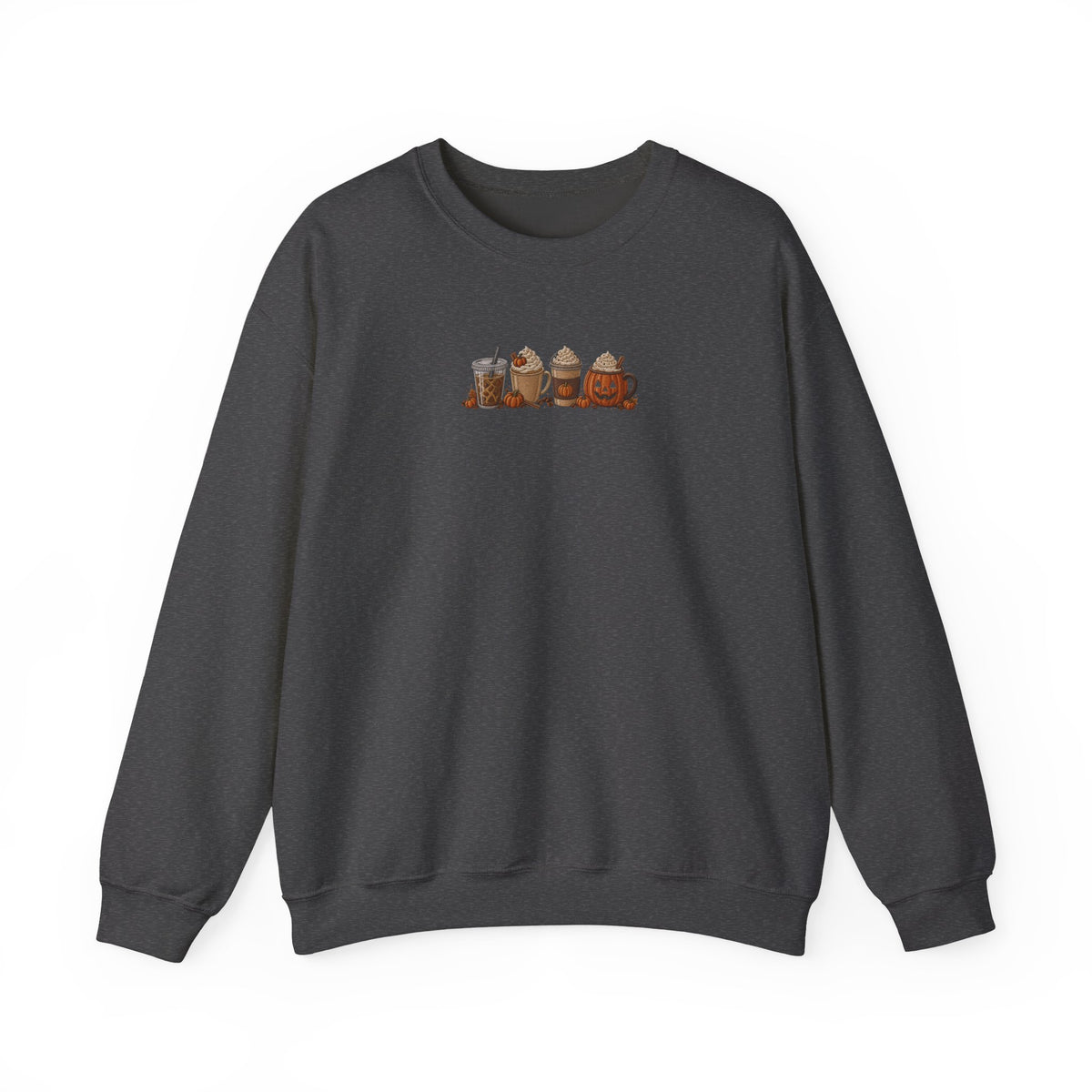 Cozy Camping Crewneck Sweatshirt — Cute Cartoon Campfire Friends Design