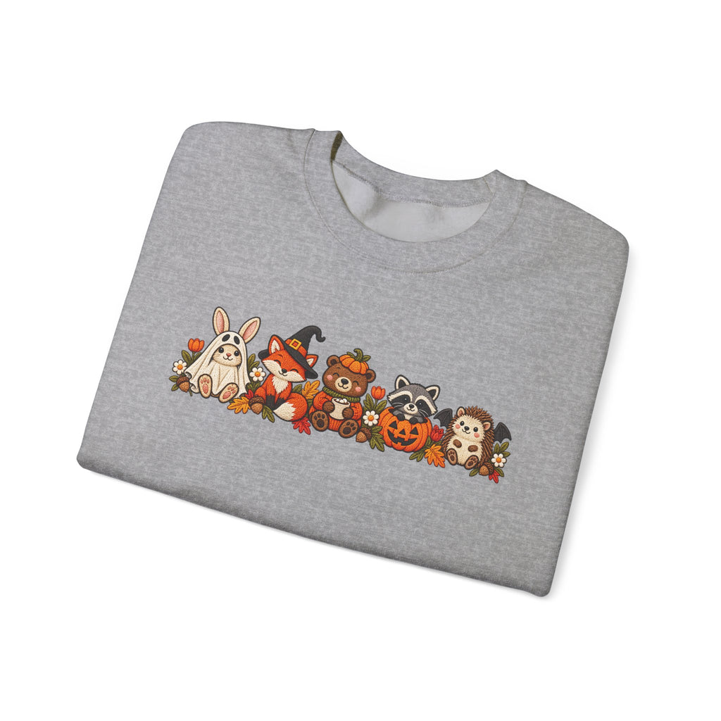 Cute Fall Animals Crewneck Sweatshirt