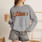 Cute Fall Animals Crewneck Sweatshirt