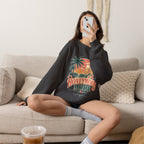 Honeymoon Mode Sweatshirt – Tropical Sunset Couples Crewneck