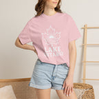 Lake Ontario T-Shirt — Retro Maple Leaf Sunset Graphic