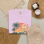 Honeymoon Mode T-Shirt — Tropical Sunset Couple Vacation Tee