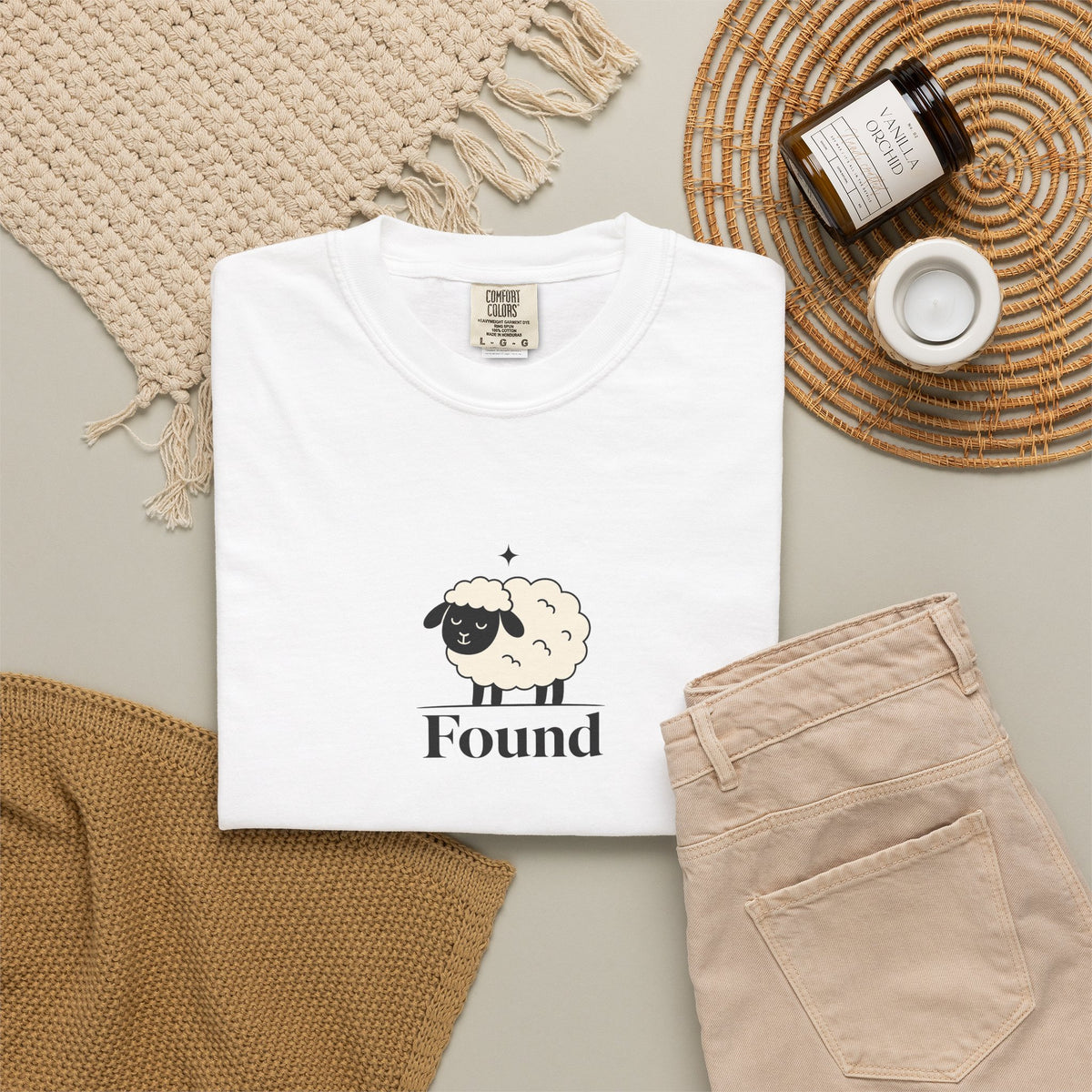 Found Sheep T-Shirt — Cute Cartoon Sheep Graphic Tee