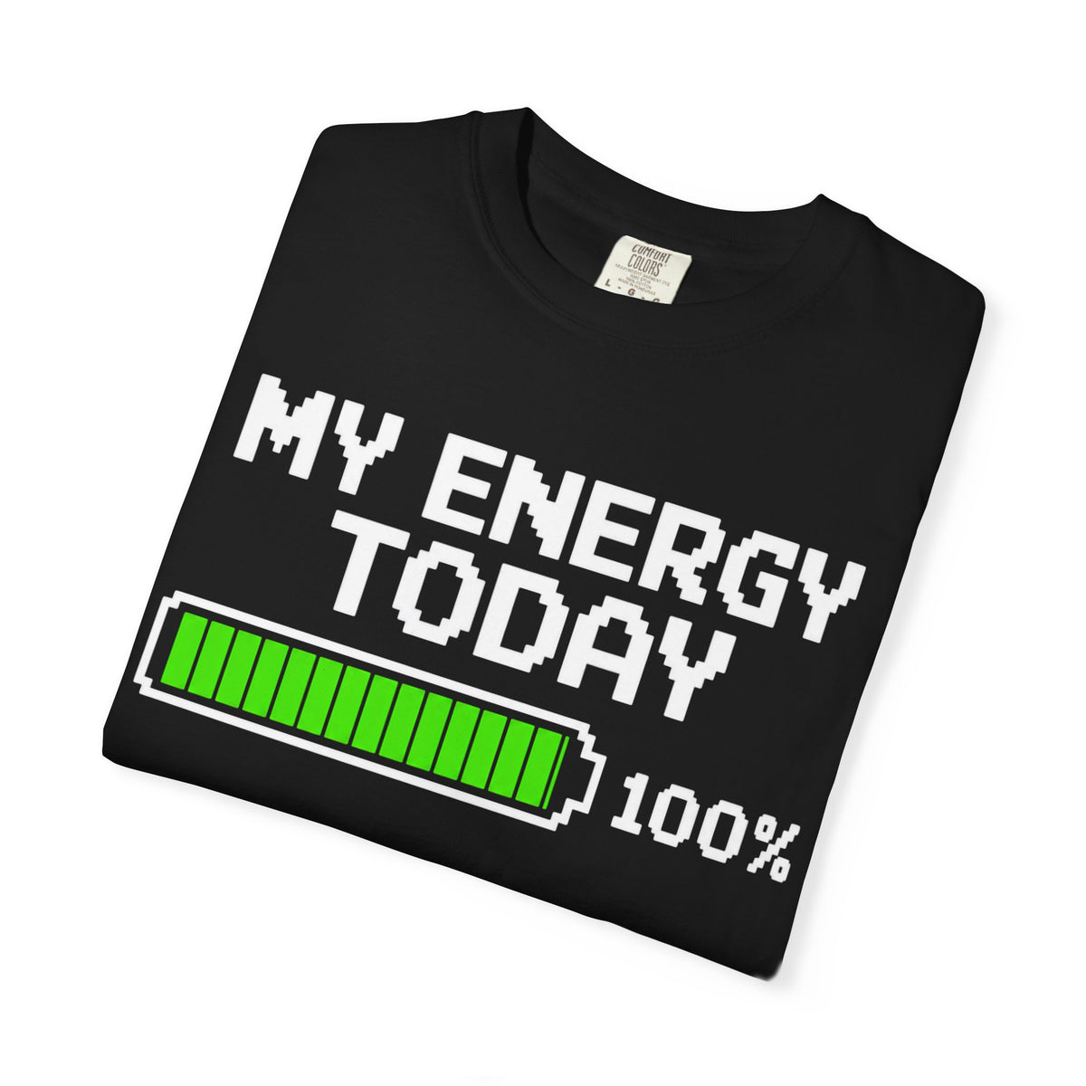 Minimal Neon Loading Bar T‑Shirt