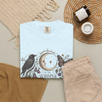 Whisper of the Wild T-Shirt — Moon, Raven & Mushroom Nature Graphic