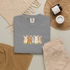 Bunny Row T‑Shirt — Cute Watercolor Rabbits Graphic Tee
