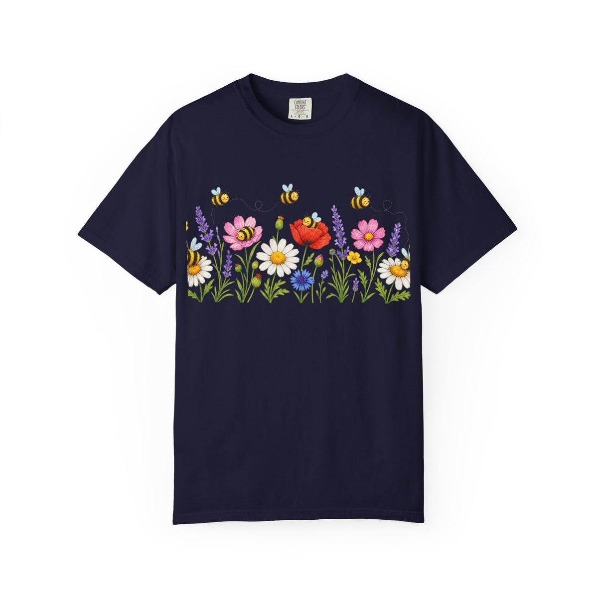 Wildflower Bee Garden T-Shirt