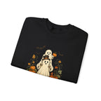 Halloween Pumpkin Ghost Crewneck Sweatshirt