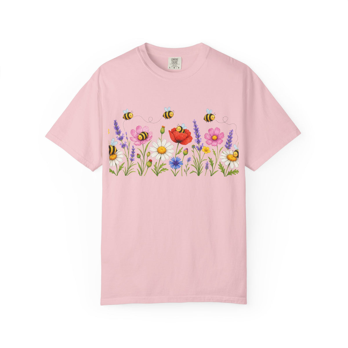 Wildflower Bee Garden T-Shirt