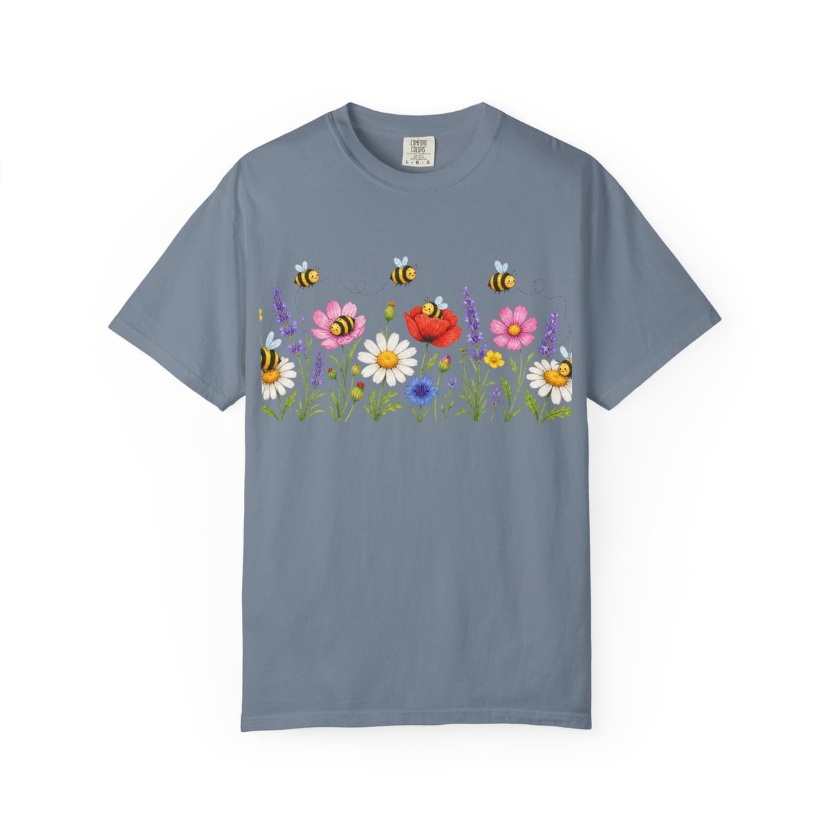 Wildflower Bee Garden T-Shirt