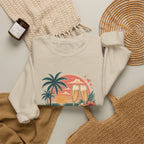 Honeymoon Mode Sweatshirt – Tropical Sunset Couples Crewneck