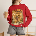 Sweatshirt — "Golden Days: Good Dog • Good Life" Retro Golden Retriever Crewneck