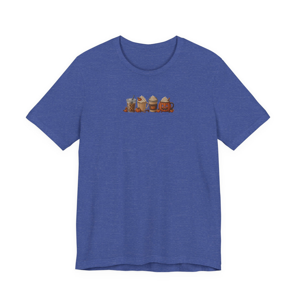 Coffee Crew Cute Graphic Tee — Espresso, Latte & Mocha Cartoon Shirt