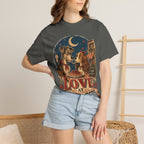 T-Shirt — "Love at First Bite" Vintage Pizza Date Dogs Tee