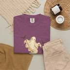 Halloween Ghost in Jack-O'-Lantern T-Shirt