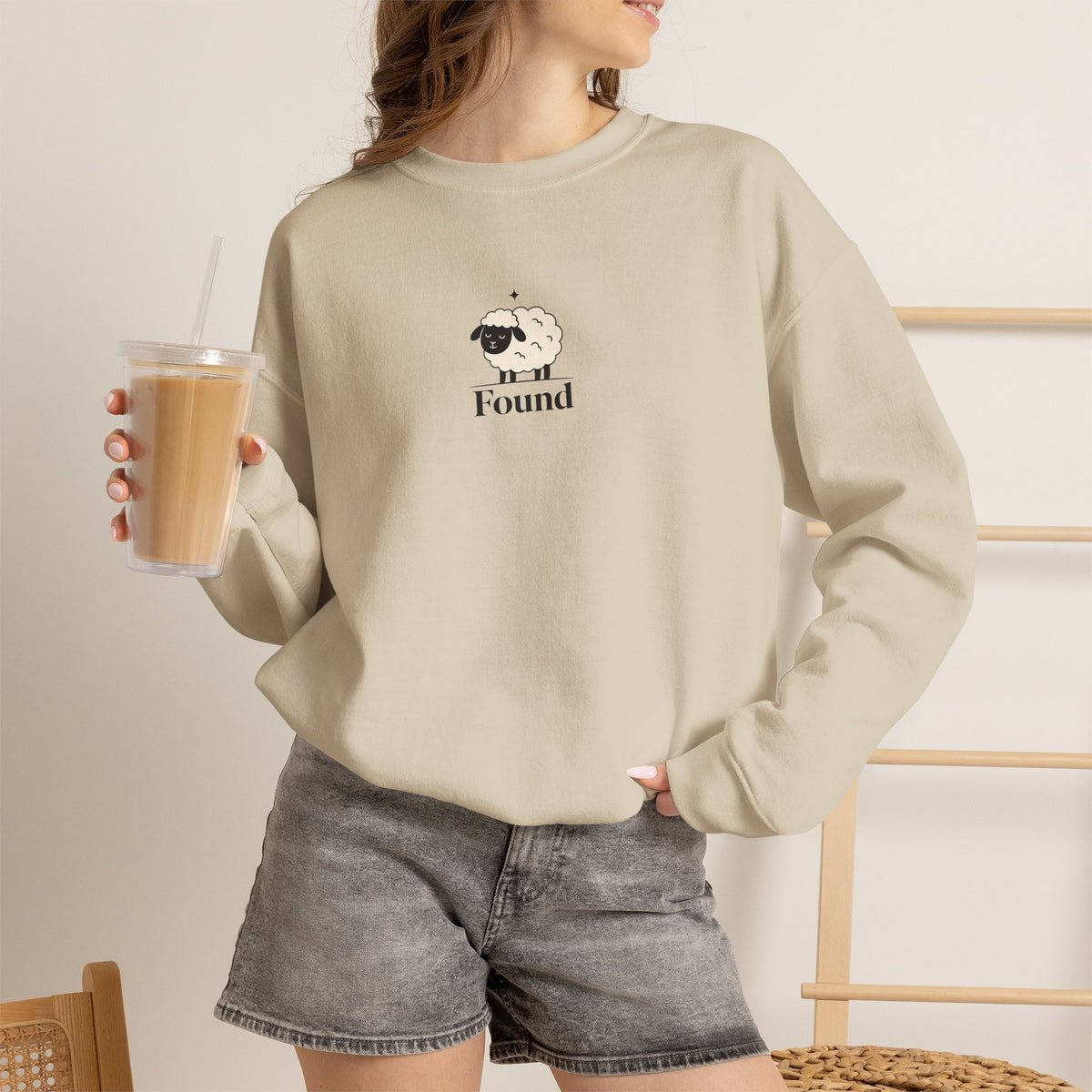 Found Sheep Crewneck Sweatshirt