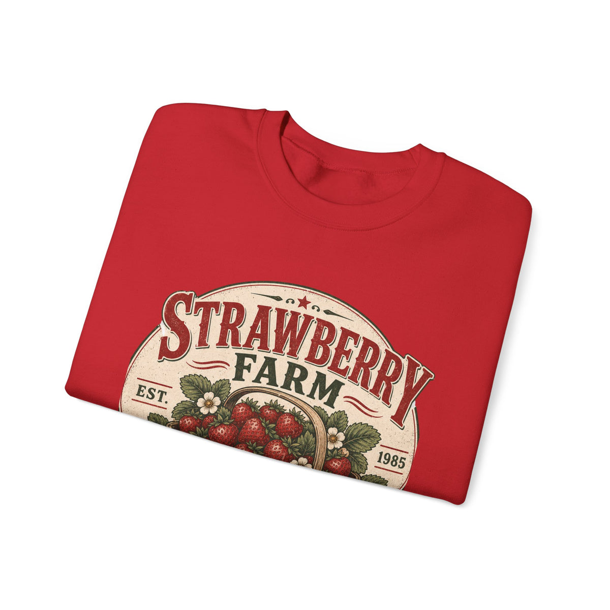 Strawberry Farm 'Picked With Love' Crewneck Sweatshirt