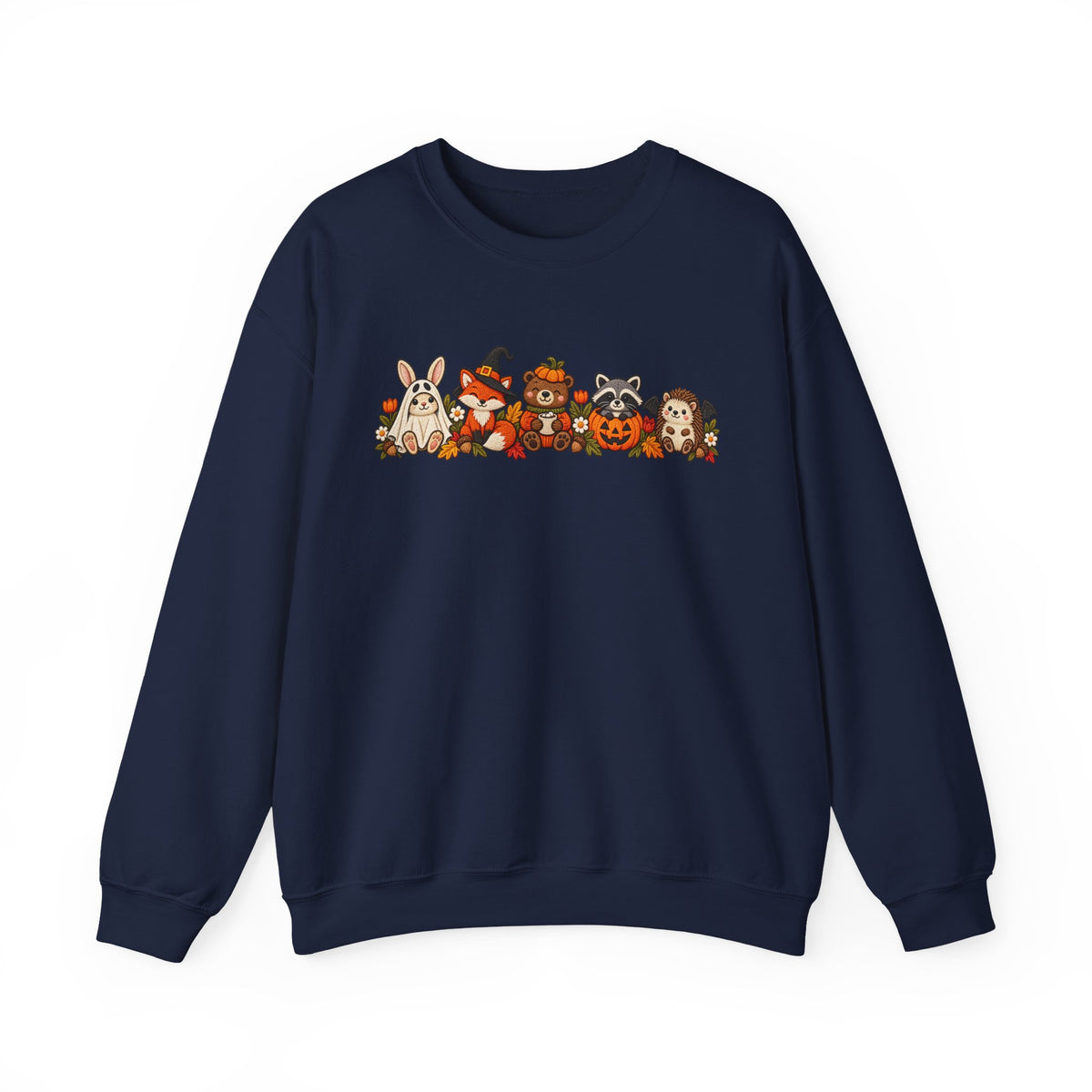 Cute Fall Animals Crewneck Sweatshirt