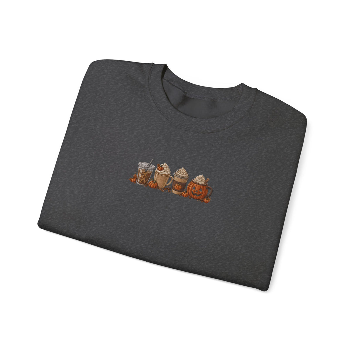 Cozy Camping Crewneck Sweatshirt — Niedliches Cartoon-Lagerfeuer-Freunde-Design
