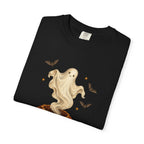 Halloween Ghost in Jack-O'-Lantern T-Shirt