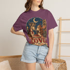 T-Shirt — "Love at First Bite" Vintage Pizza Date Dogs Tee