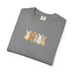 Bunny Row T‑Shirt — Cute Watercolor Rabbits Graphic Tee