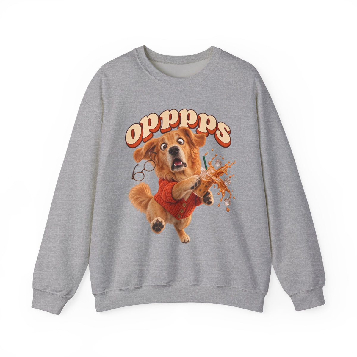 Oops! Puppy Mess Graphic Sweatshirt