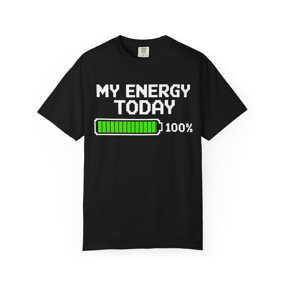 Minimal Neon Loading Bar T‑Shirt