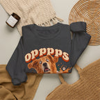 Oops! Puppy Mess Graphic Sweatshirt