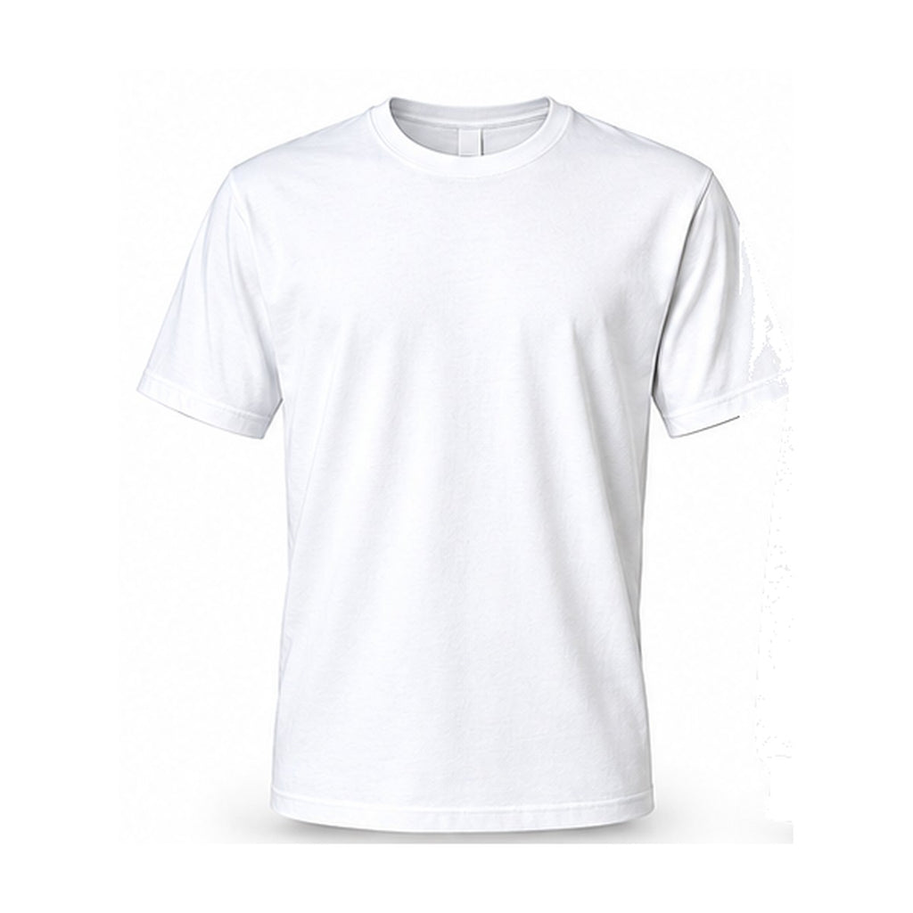 Blank white Twin M custom design t-shirt, ready for your photo, logo or wording