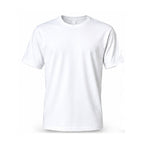 Blank white Twin M custom design t-shirt, ready for your photo, logo or wording